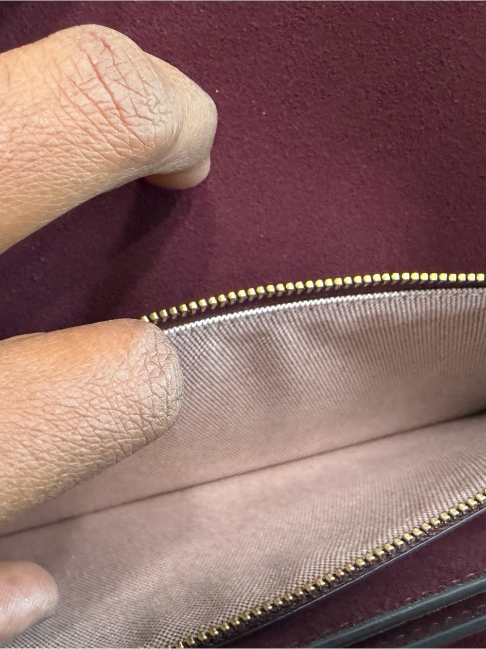 NWOT Coach Tabby 26 in Merlot - Picture 9 of 14